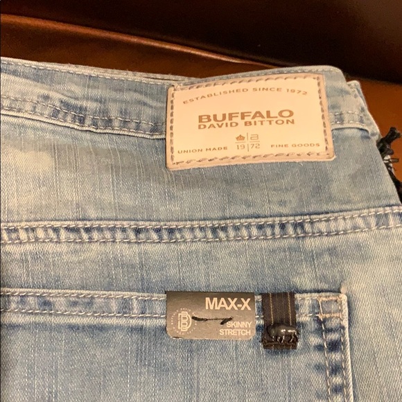 Buffalo Max-X skinny stretch jeans men’s 36/32 NWT